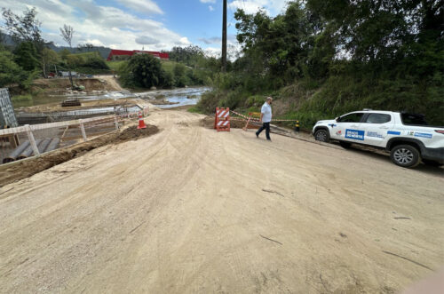 Laudo técnico confirma interdição temporária da Ponte da Represa em Braço do Norte