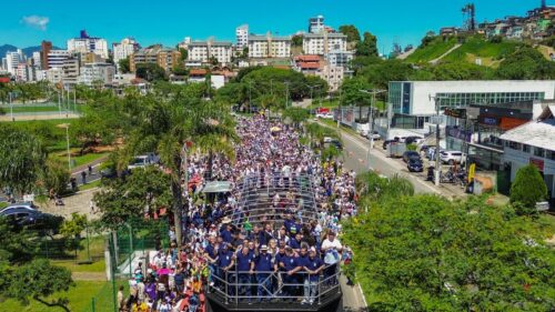 Marcha para Jesus reúne 50 mil fiéis neste sábado em Florianópolis
