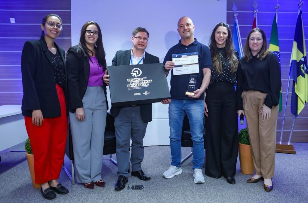 Onda Positiva Capacitores vence o Prêmio Indústria Eficiente 2025 - Foto: SENAI/SC