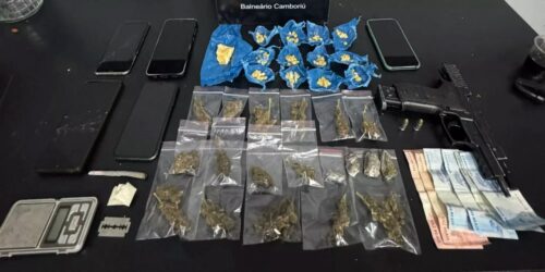 Polícia Militar desarticula associação criminosa ligada ao tráfico em Balneário Camboriú