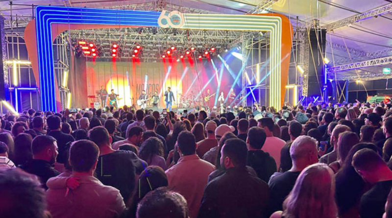 Shows nacionais marcam celebração dos 60 anos do Complexo Jorge Lacerda em Capivari de Baixo