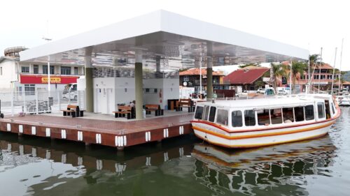 Terminal lacustre da Lagoa da Conceição completa um ano com 430 mil passageiros