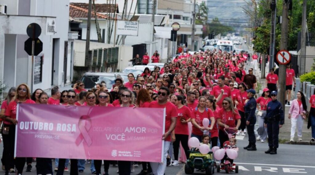 Tubarão realiza abertura oficial do Outubro Rosa nesta quarta-feira (8)