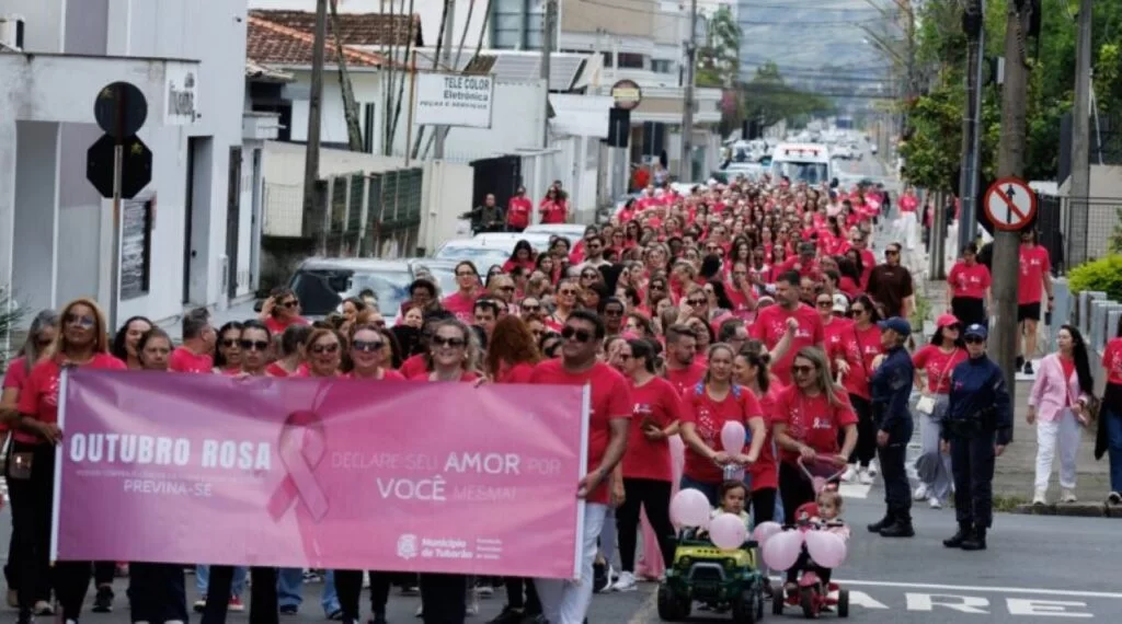 Tubarão realiza abertura oficial do Outubro Rosa nesta quarta-feira (8)