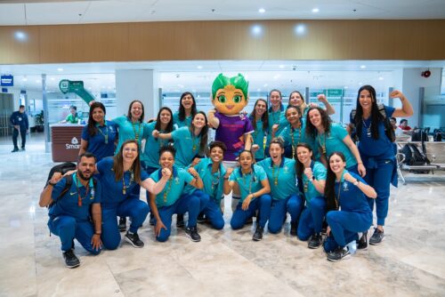 Brasil desembarca nas Filipinas para primeira Copa do Mundo de Futsal Feminino da FIFA