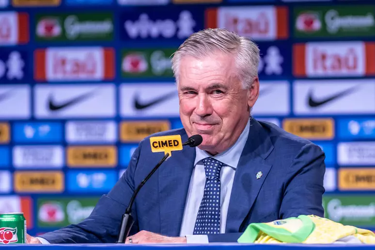 Ancelotti convoca Seleção Brasileira para amistosos de novembro