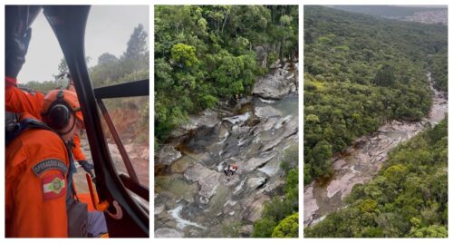 Queda de adolescente em cachoeira mobiliza equipes de resgate em Palhoça