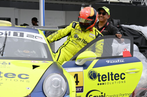 Catarinense André Gaidzinski se prepara para a final da Porsche Endurance em Interlagos