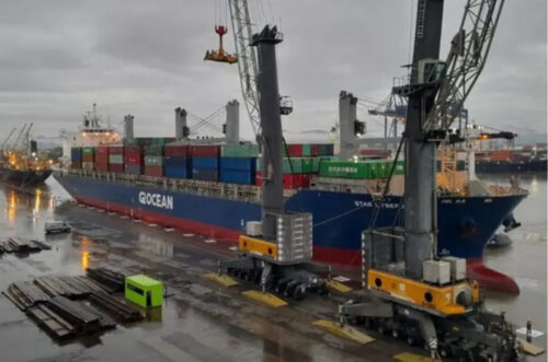 Ciclone extratropical fecha a barra do Porto de Itajaí e interrompe manobras