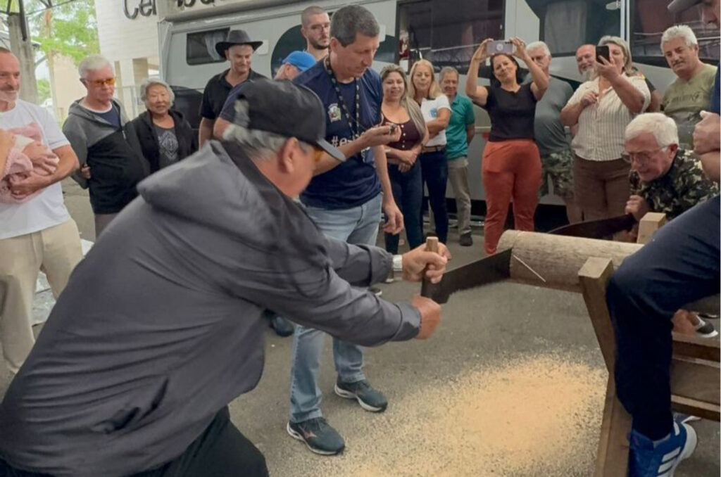 Cocal do Sul resgata tradições na Olimpíada Colonial durante Encontro de Motorhomes