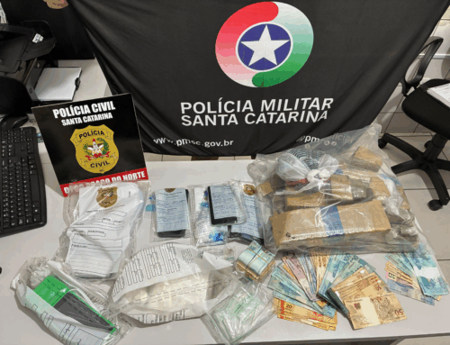 Operação conjunta combate tráfico e prende cinco suspeitos em Braço do Norte