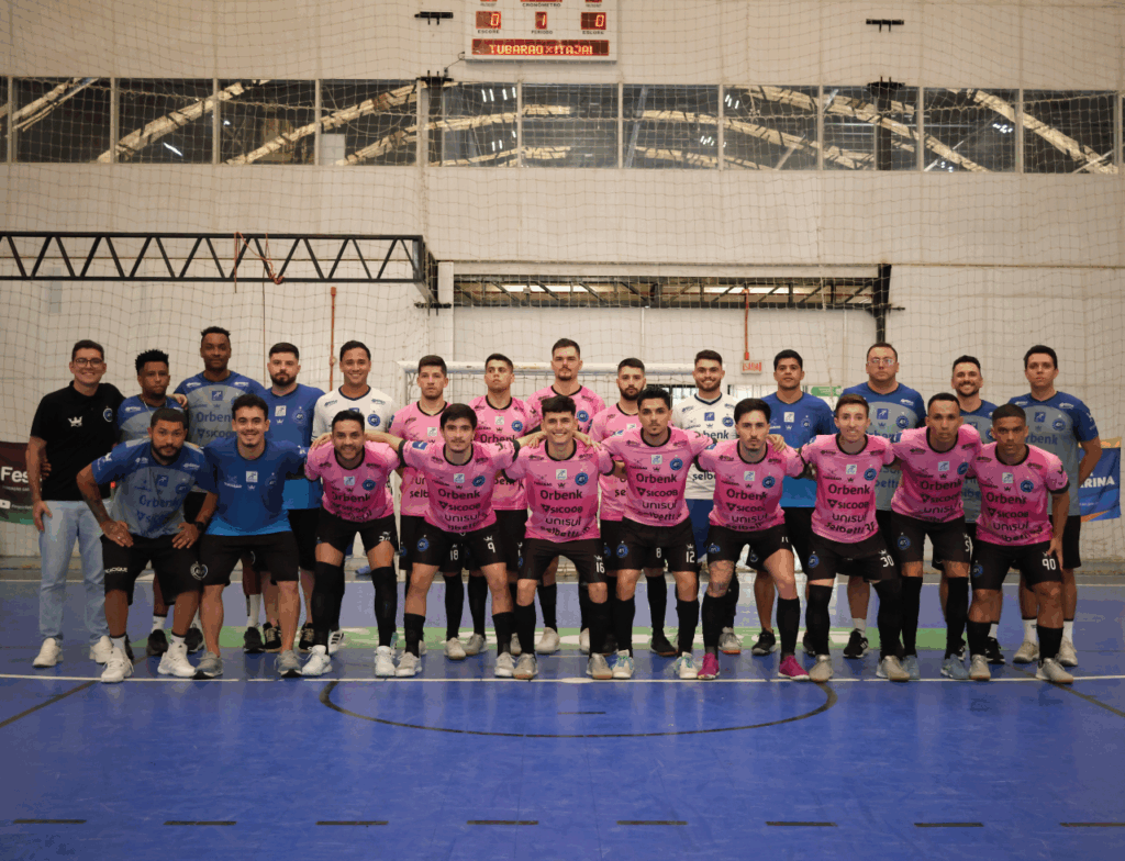 Tubarão Futsal estreia com vitória e lidera grupo no JASC