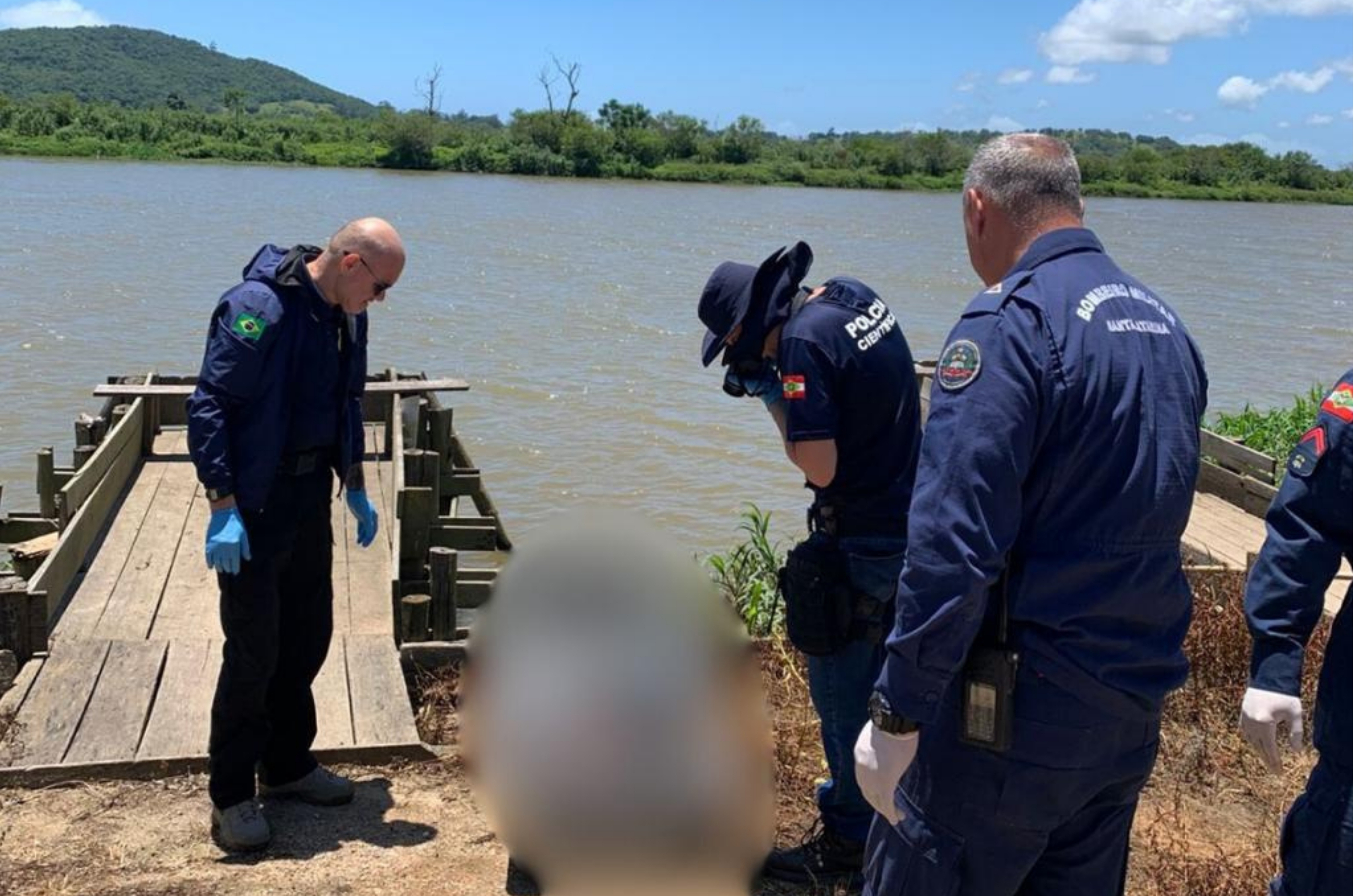 Corpo de homem é encontrado no Rio Tubarão na região da Madre