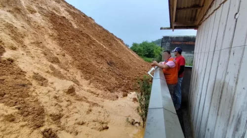 Defesa Civil eleva nível de atenção em Joinville após chuva de 100 mm em 24 horas