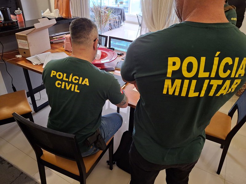 GAECO realiza operação em Itapema contra ocultação de bens e fraude envolvendo ex-servidor de Lages