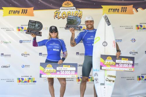Laura Raupp e Lucas Silveira vencem o Dream Tour Floripa