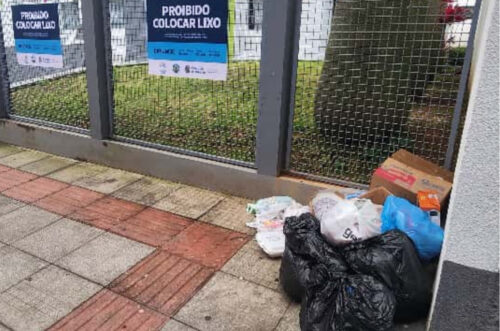 O caso do descaso do lixo
