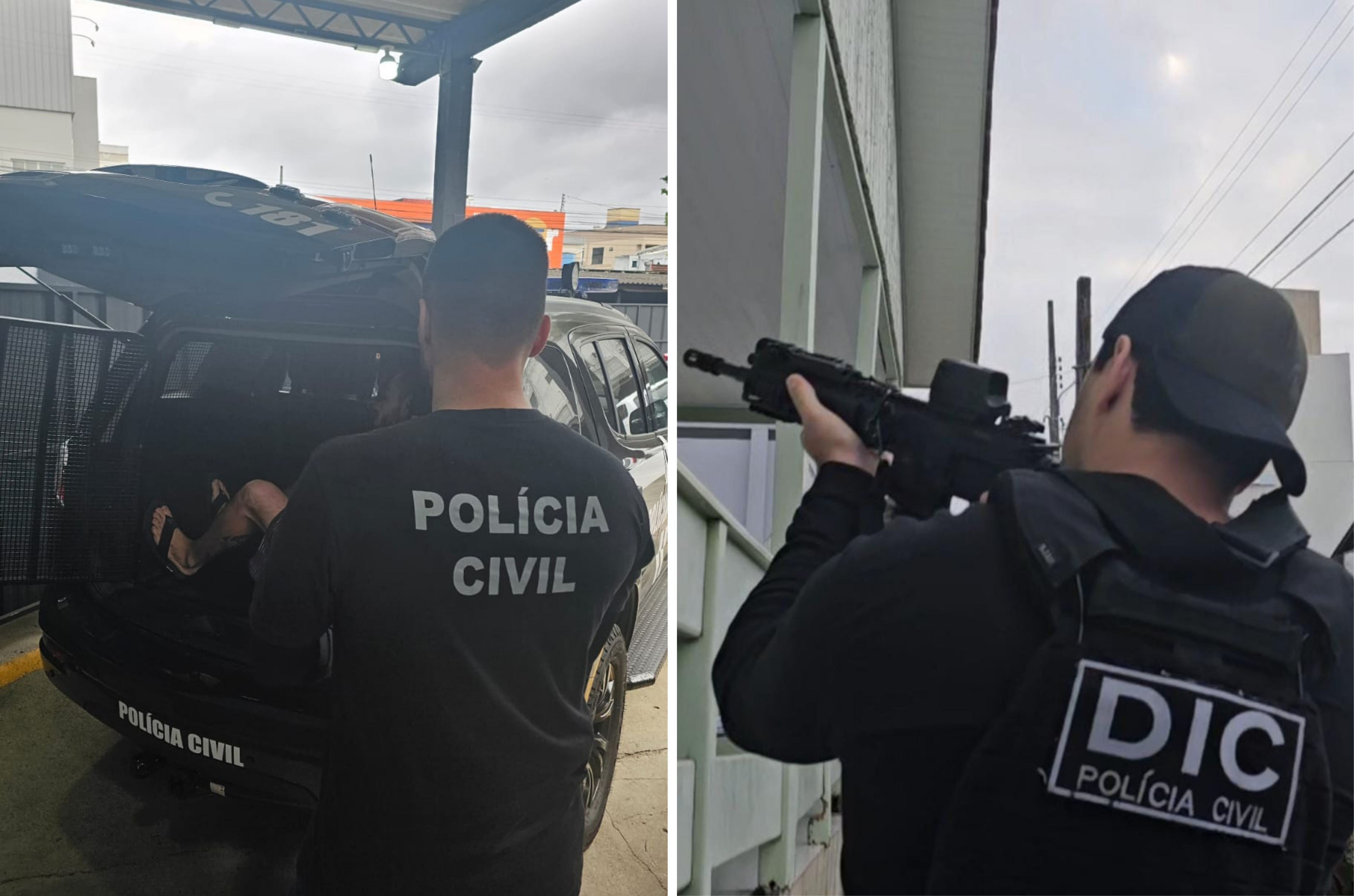 Polícia Civil deflagra operação e prende dois investigados por tráfico em Criciúma