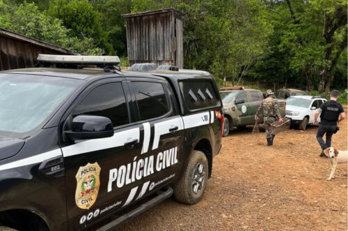 Polícia Civil e Militar realizam operação contra caça ilegal em Jacinto Machado