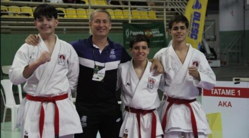 Tubarão brilha no karatê e lidera entre os homens na Olesc estadual