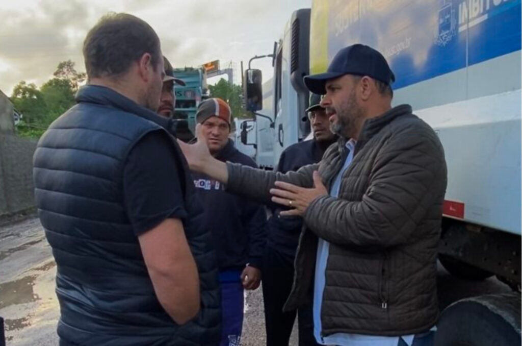 Tubarão reforça fiscalização para normalizar coleta de lixo