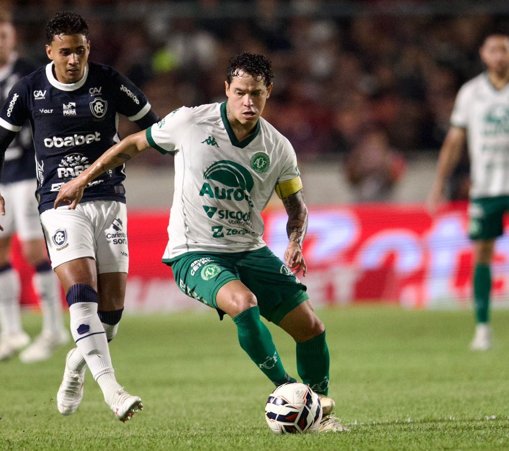 Chapecoense busca empate ao apagar das luzes contra o Remo no Brasileirão da Série B