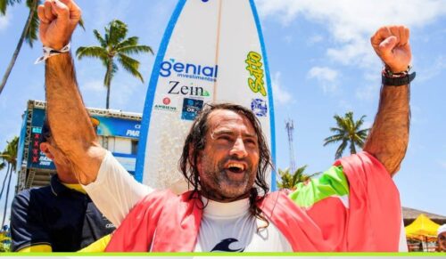 Catarinense conquista bicampeonato no mundial de parasurfe realizado na Califórnia