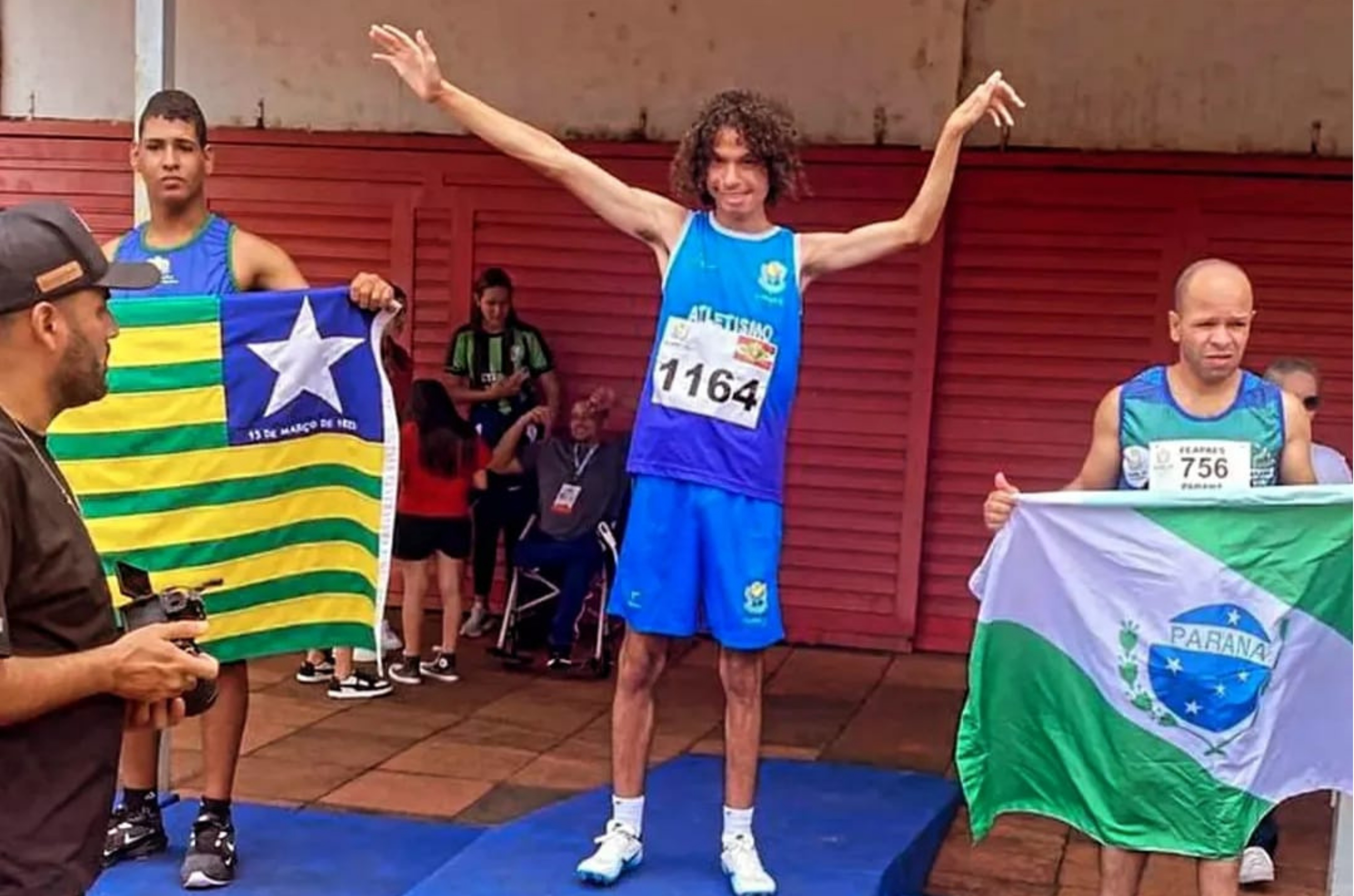 Atleta de Balneário Gaivota conquista ouro nas Olimpíadas Nacionais da Inclusão
