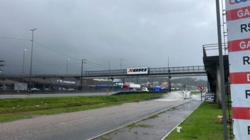 Biguaçu registra 111,6 mm de chuva e está entre as cidades mais atingidas em SC