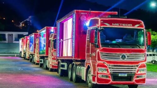 Caravana de Natal da Coca-Cola passa por Itajaí, BC e Camboriú nesta sexta