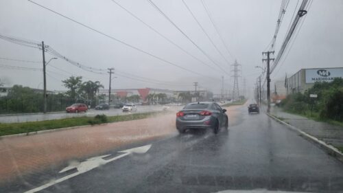 Chuva desta terça supera volume esperado para dezembro na Grande Florianópolis