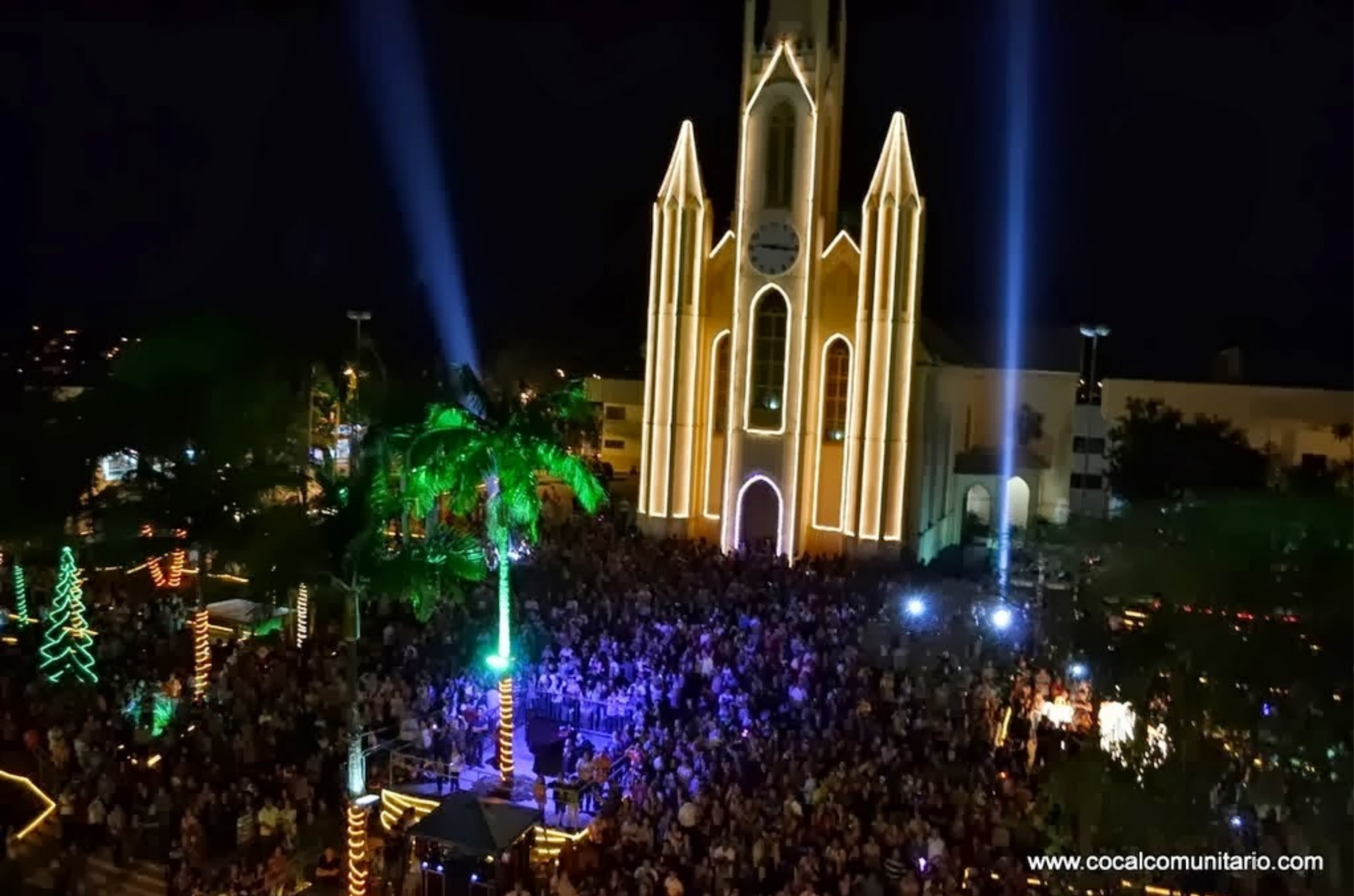 Cocal Luz inicia nesta sexta com chegada do Papai Noel e expectativa de recorde de público