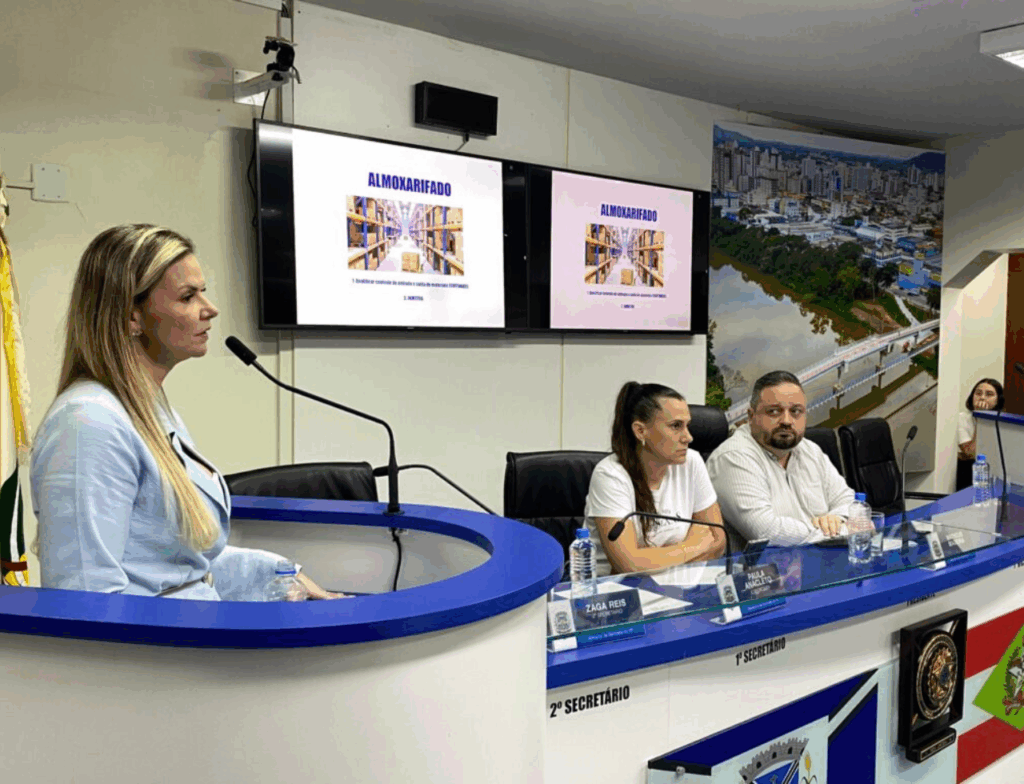 Tubarão apresenta Plano Anual de Saúde 2026 com foco em telemedicina e melhorias na rede. Foto: Pedro Probst/Câmara de Vereadores