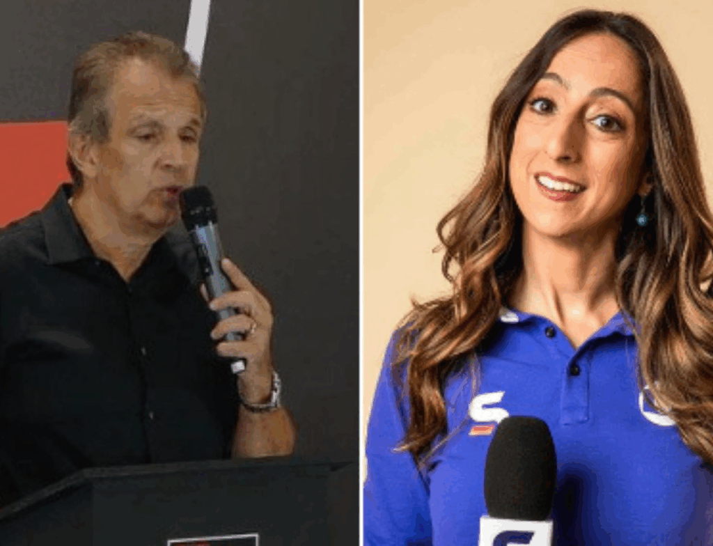 Presidente do Flamengo critica jornalista da Globo ao falar de futebol feminino: “Nariguda fica falando mal”