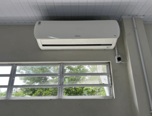 Prefeitura de Laguna instala novos aparelhos de ar-condicionado em escolas