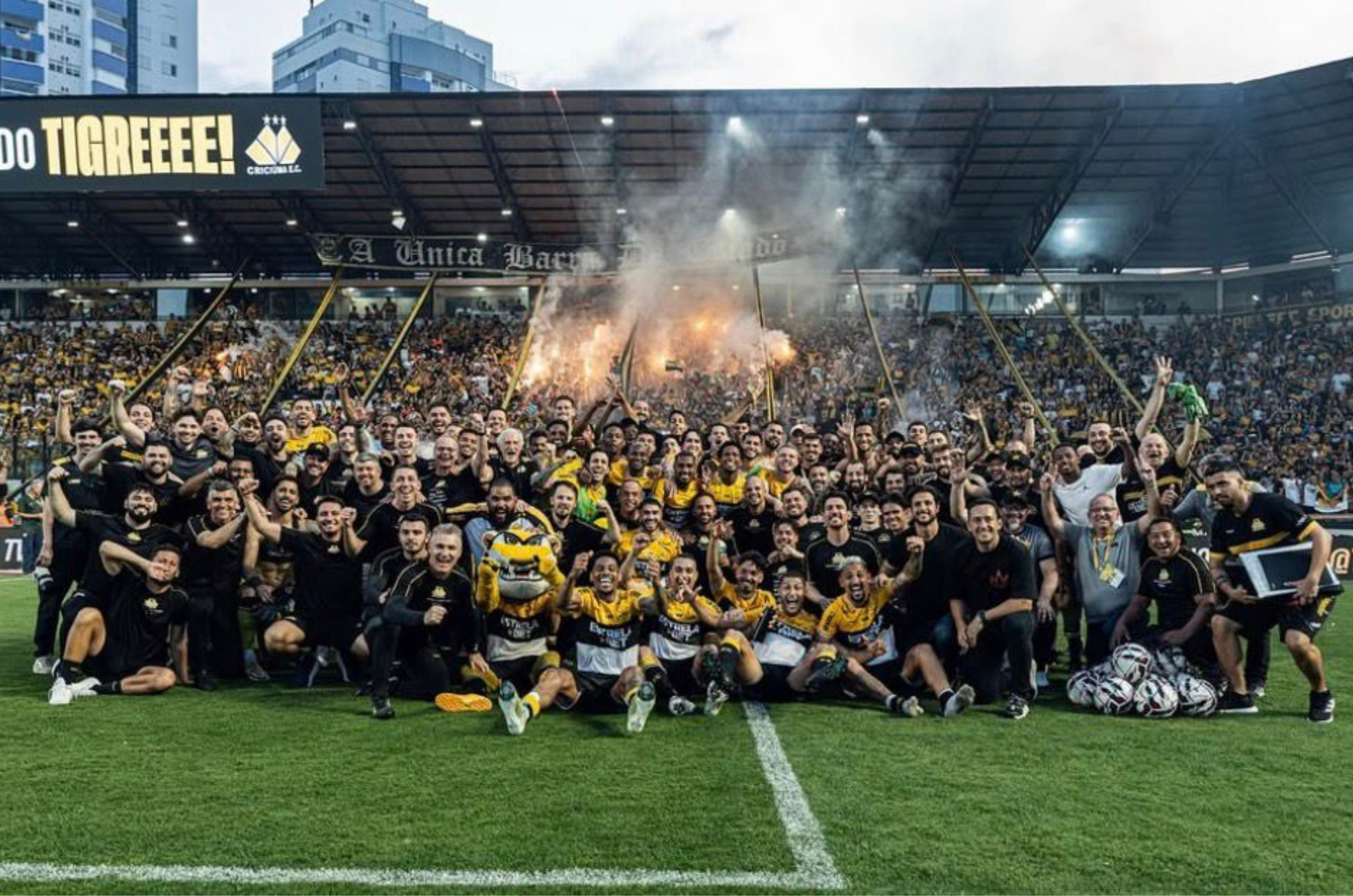 Criciúma lidera ranking da CBF e confirma força no futebol catarinense