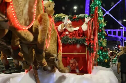 Desfile de Natal altera trânsito na Beira-mar Norte neste sábado