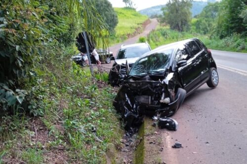 Idoso morre em colisão frontal na SC-155, em Xavantina