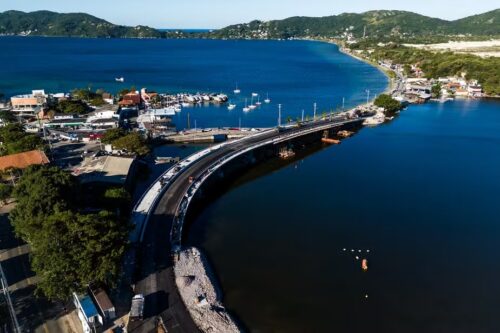 Iluminação cênica da nova ponte da Lagoa será acesa neste domingo