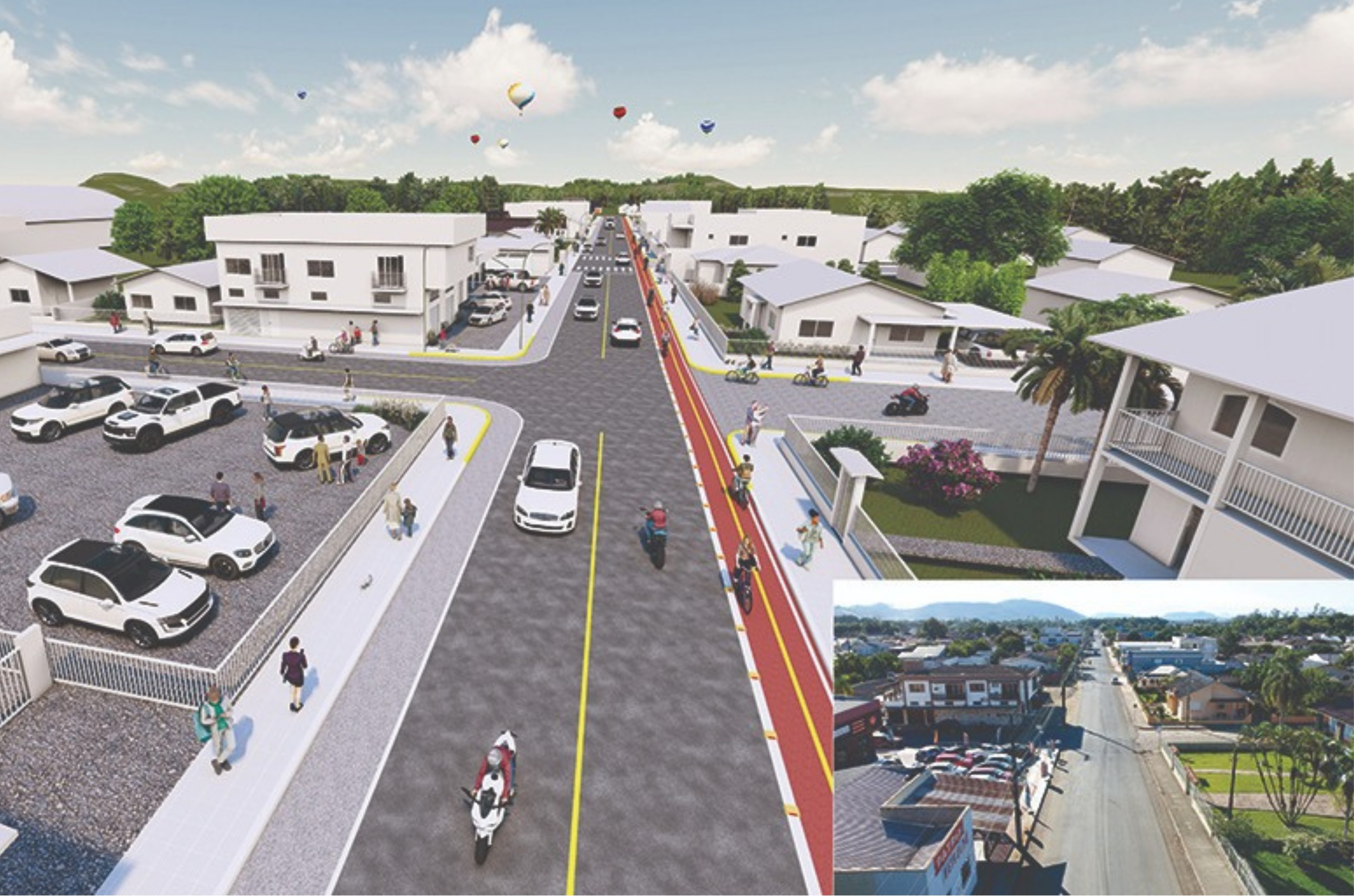 Jacinto Machado inicia obras da ciclovia entre Arizona e Araçá