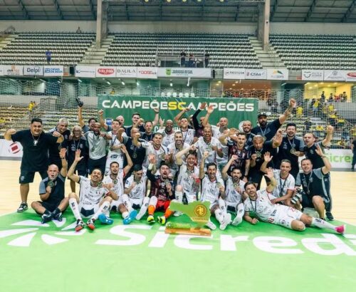 Joinville vence Jaraguá nos pênaltis e é campeão catarinense de futsal