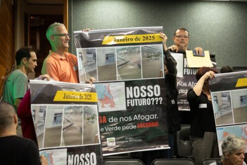 Moradores denunciam insegurança com obras sem drenagem na SC-401