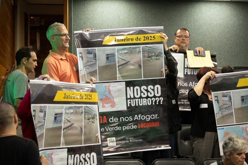 Moradores denunciam insegurança com obras sem drenagem na SC-401