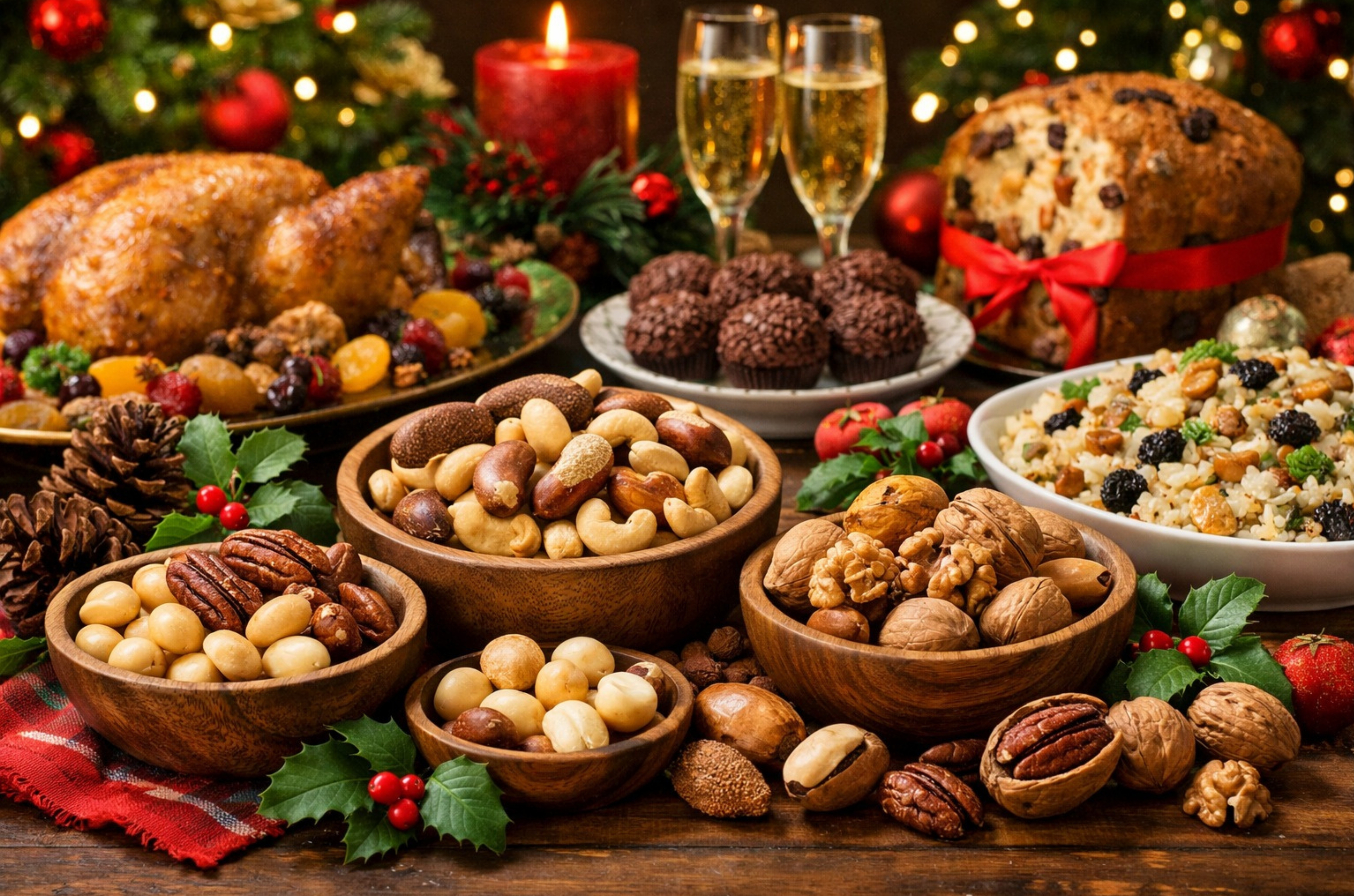 Natal com castanhas brasileiras une sabor, tradição e sustentabilidade