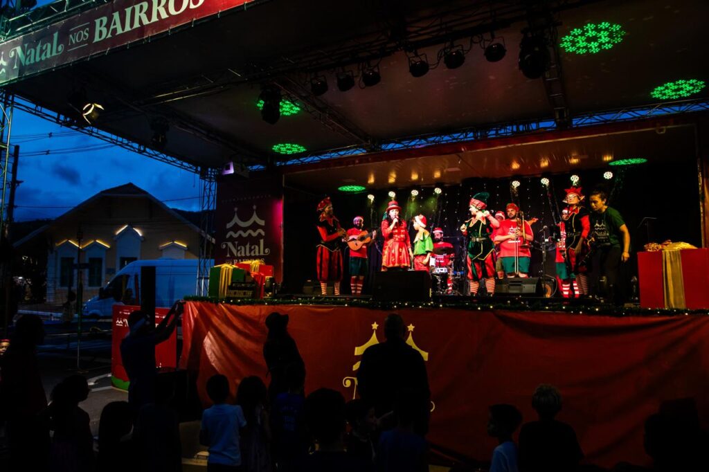 Natal nos Bairros encerra programação e alcança 50 mil pessoas em Florianópolis - Foto: Allan Carvalho/PMF