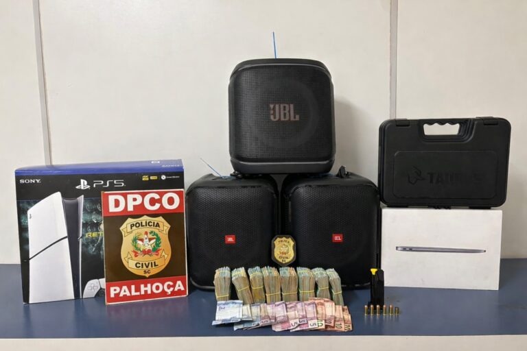 Polícia Civil deflagra operação contra golpe do consórcio em Palhoça