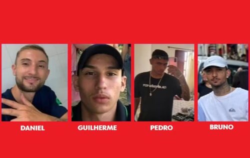 Quatro jovens de MG e SP desaparecem em São José, na Grande Florianópolis