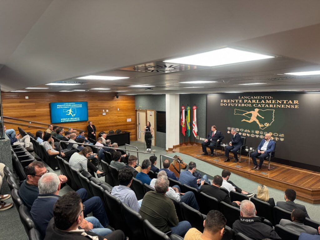 Santa Catarina cria Frente Parlamentar para fortalecer o futebol estadual - Foto: Bruno Collaço / AGÊNCIA AL