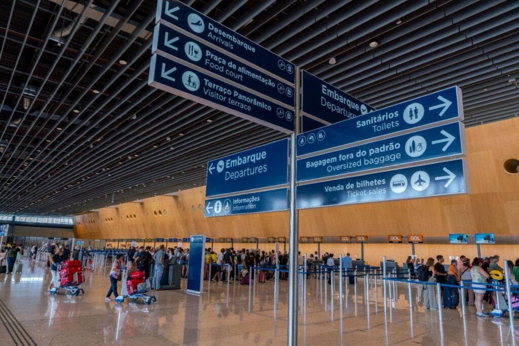 Santa Catarina supera 1 milhão de passageiros internacionais e entra no top 3 do Brasil