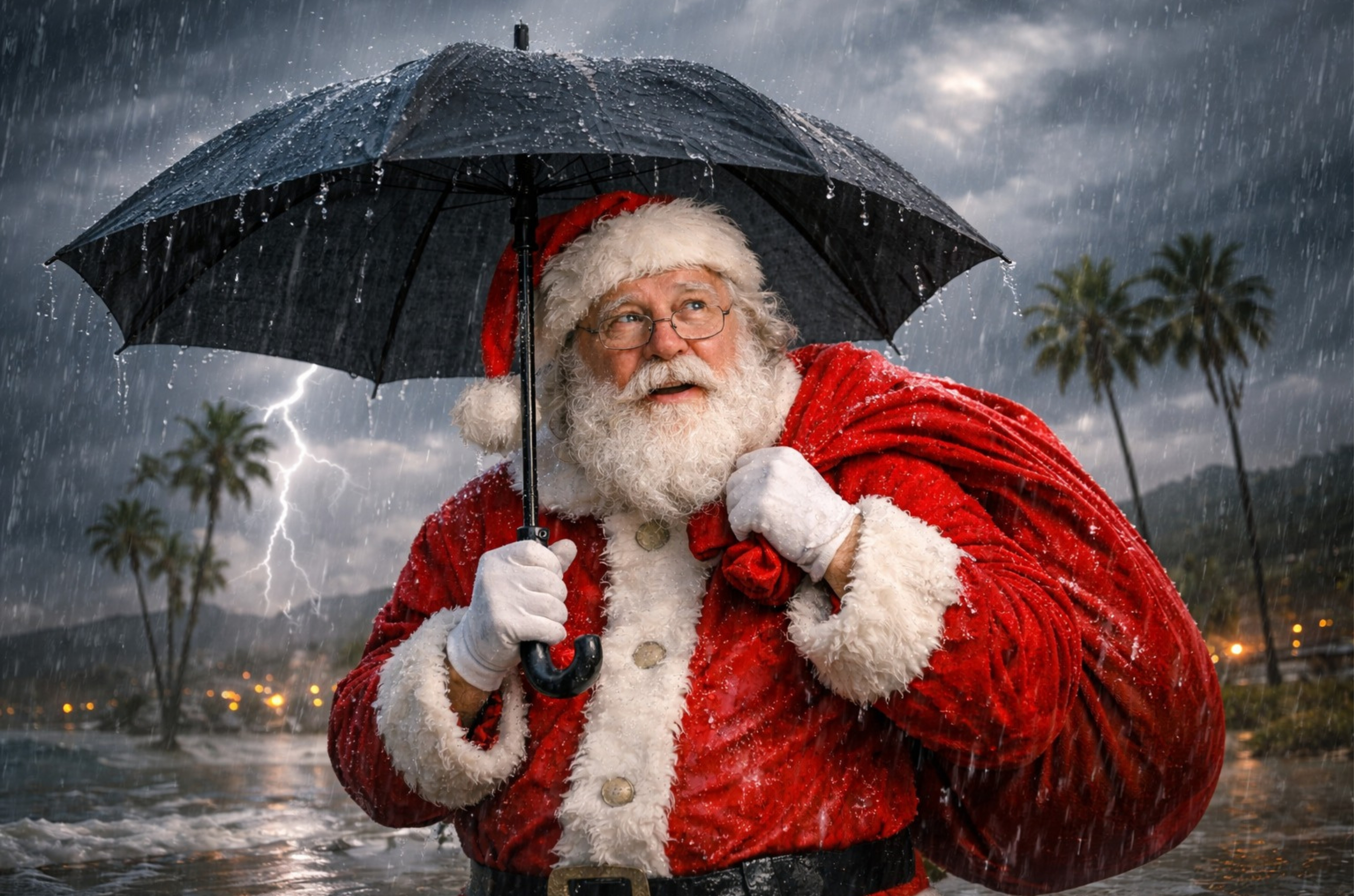 Semana do Natal terá calor intenso e temporais em Santa Catarina